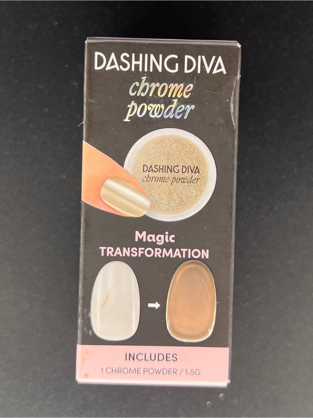 Dashing Diva Chrome Powder - Magic Transformation (Gold Chrome)